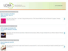 Tablet Screenshot of blog.lcwa.com